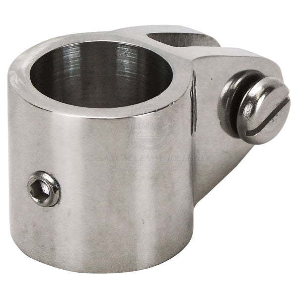 Canopy tube clamp 316G cast SS suit 7/8 - 22mm OD