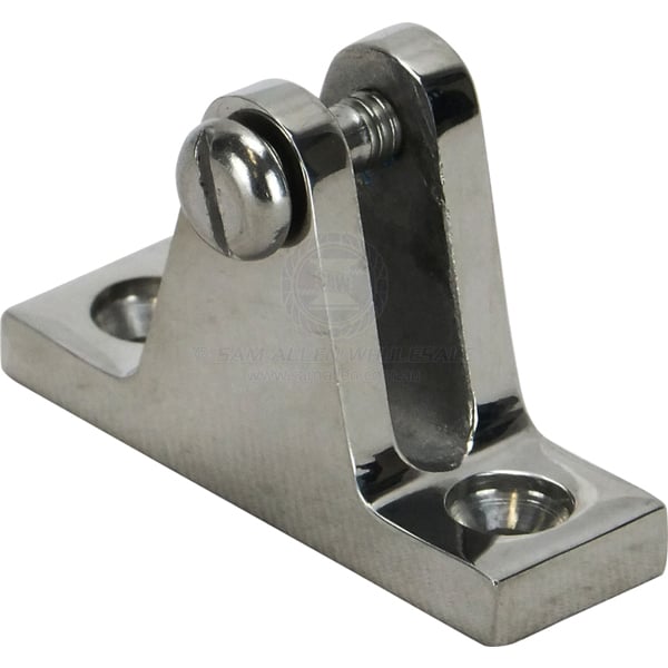 Canopy deck mount 316G cast SS flat base - pack of 50 | Sam Allen