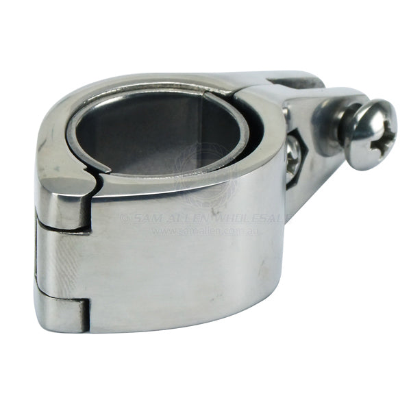 Canopy tube clamp 316G cast SS hinged 1-1/4 - 32mm OD - pack of 20