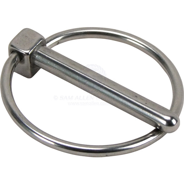 Pin Lynch retaining 316G SS 6mm x 56mm - pack of 2