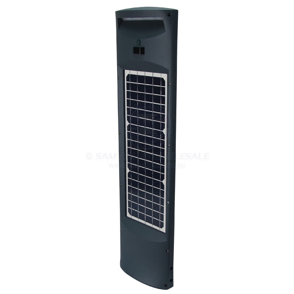 Light LED Pillar double sided solar PE & PIR sensors 2000lu-pack of 4