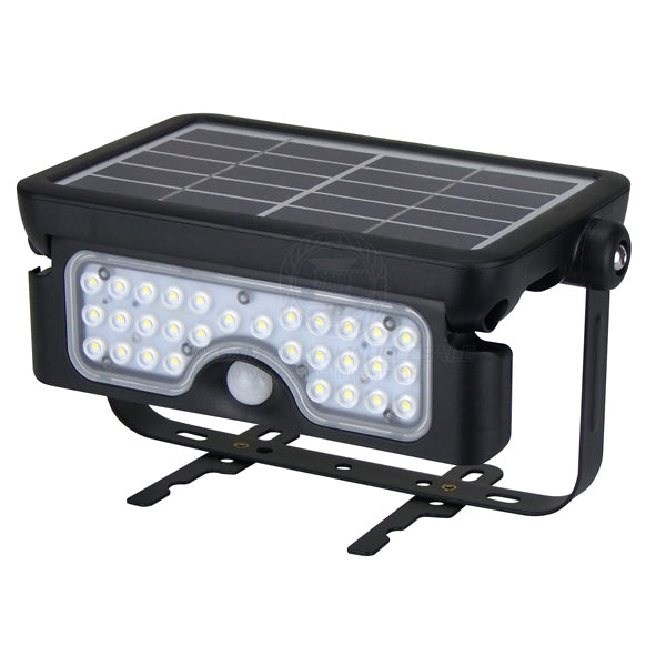 Light LED flood folding bracket mnt solar motion sens 500lu-pack of 16