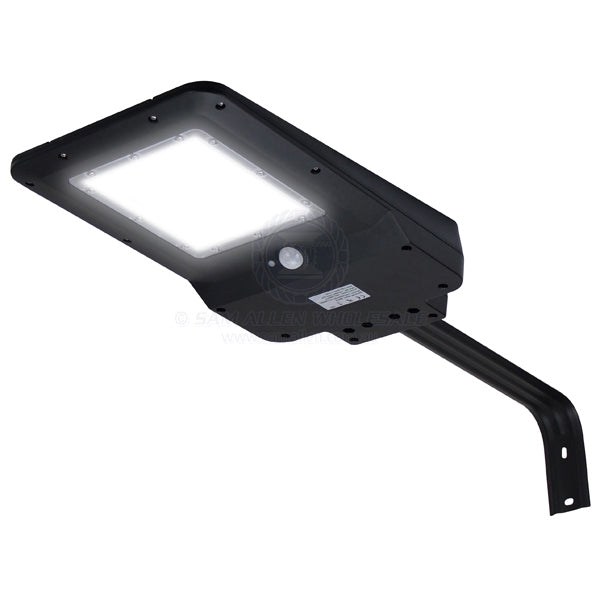 Light LED Street Pro bracket mount solar motion sens 1600lu-pack of 10
