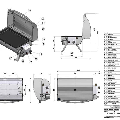 ENO Nomadic Plancha Hot Plate BBQ - Portable Gas Grill- Special Clearance Price
