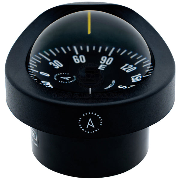 Compass Autonautic flush mount 85mm black card black body (Zone C)