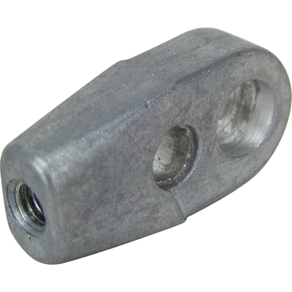 Control cable terminal eye cast aluminium 10-32 UNF x 8mm