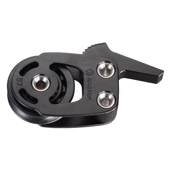 Block Tersma foot with jammer alloy cheeks 57 x 16mm alloy sheave | Sam Allen