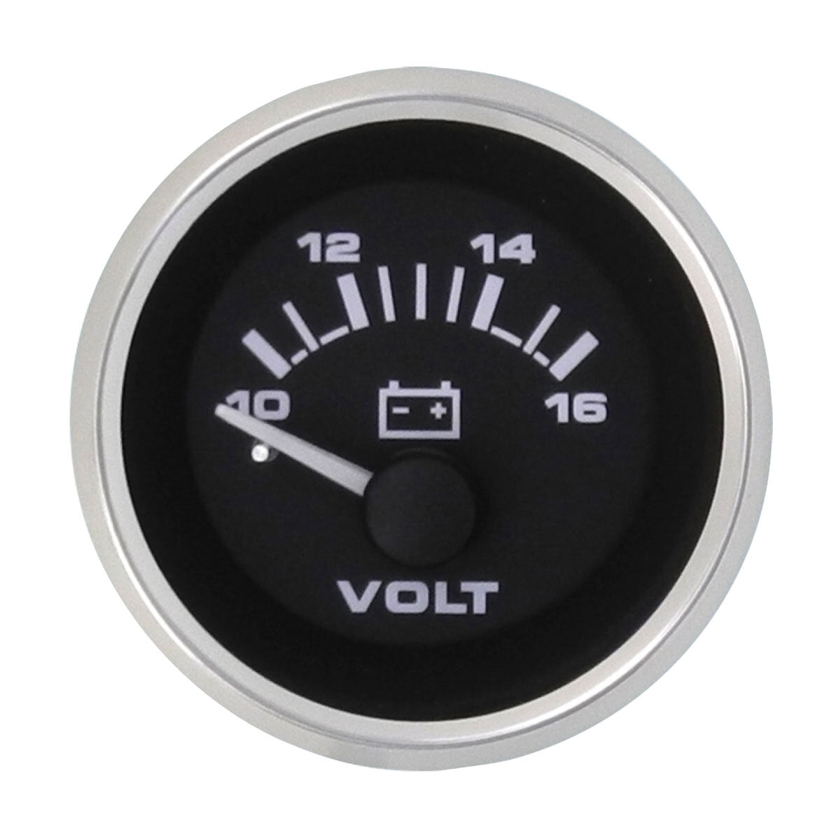 Veethree Electronics Premier Pro Domed Gauges - Stainless Steel