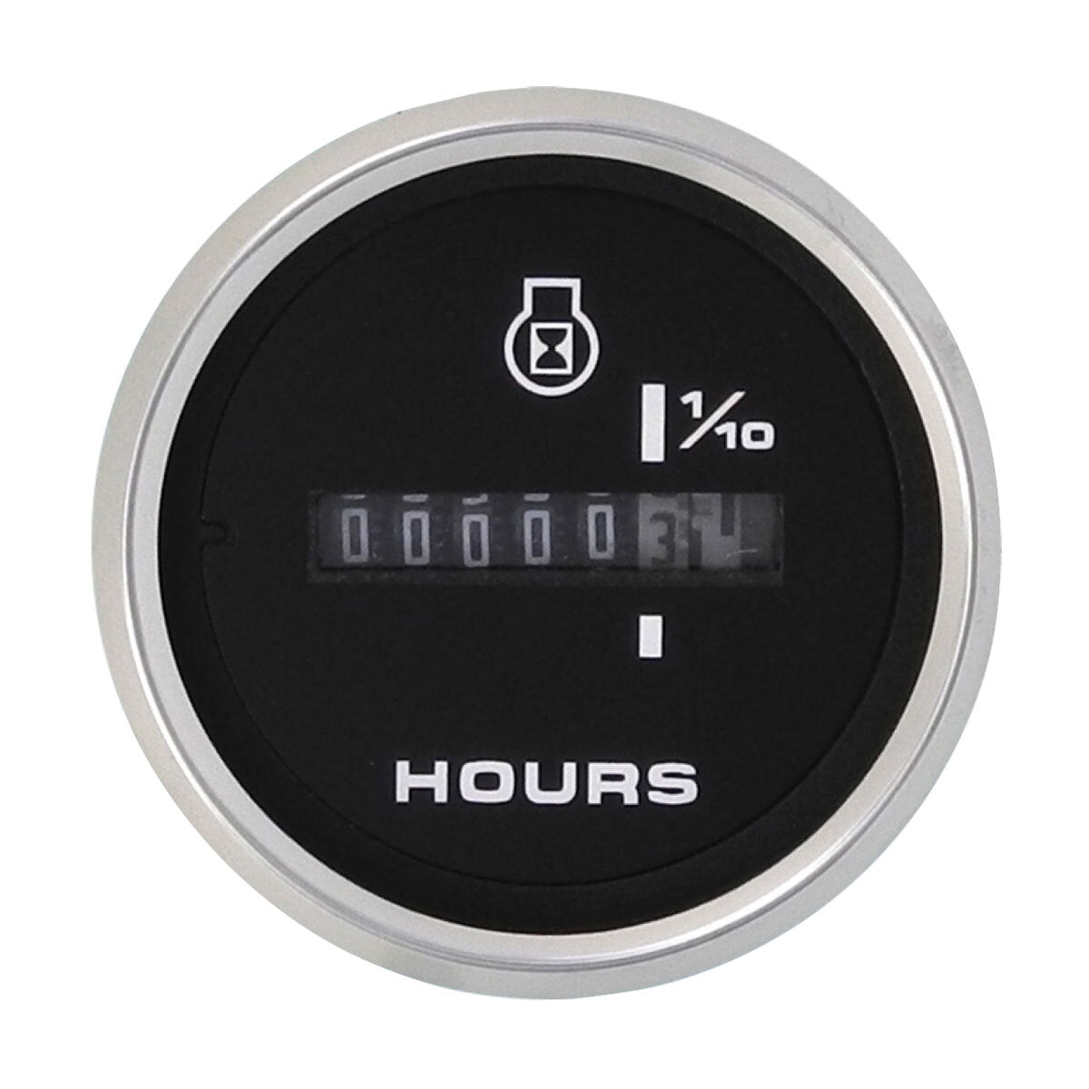 Veethree Electronics Premier Pro Domed Gauges - Stainless Steel