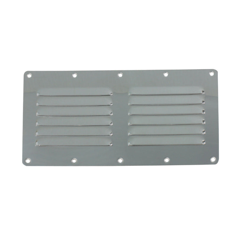 Louvre Vents - Stainless Steel Low Profile