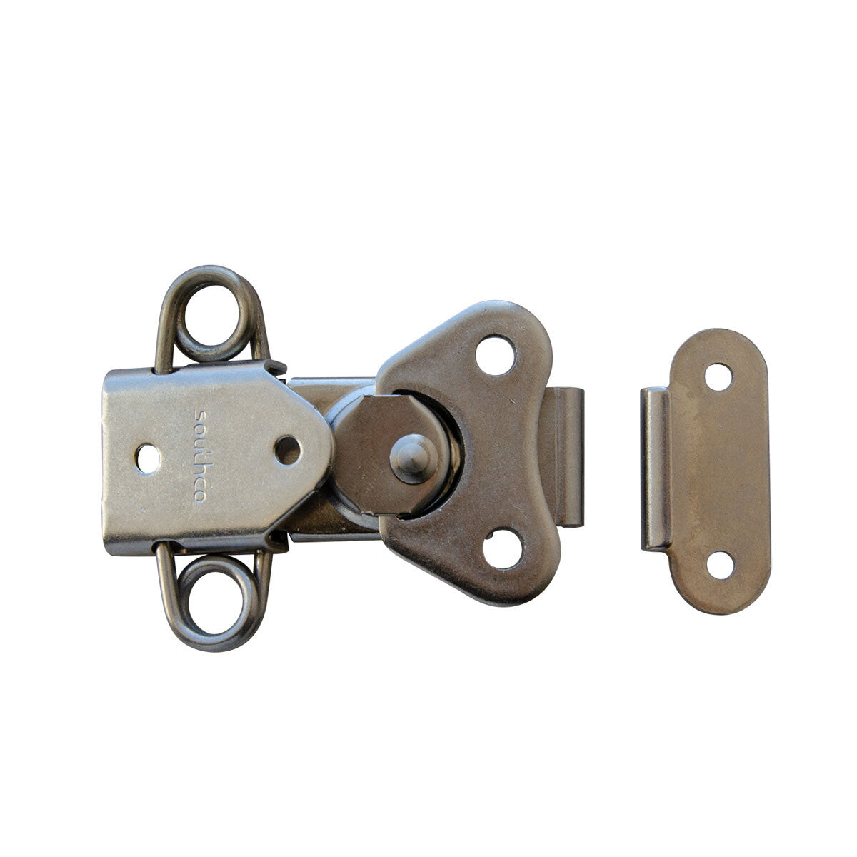 Link Lock Rotary Action Catches - Stainless Steel