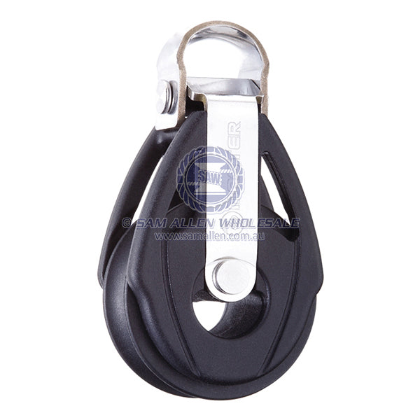 Block Tersma single 90° fixed loop top 29 x 8mm BB sheave | Sam Allen