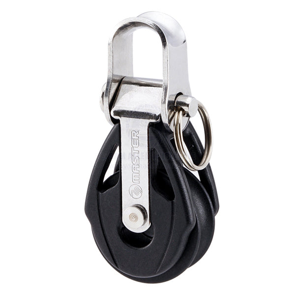 Block Tersma single 90° shackle top 22 x 6mm BB sheave | Sam Allen