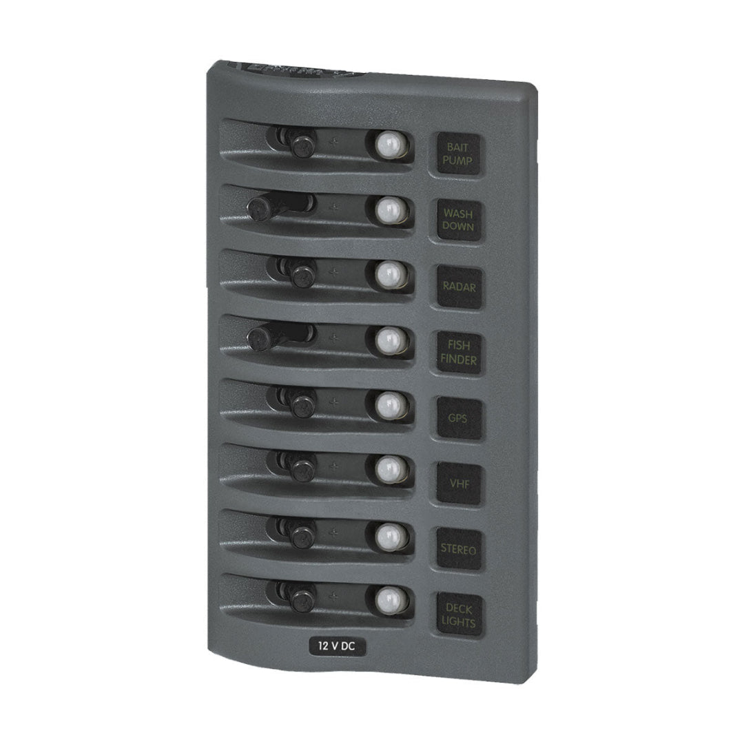 Blue Sea Systems WeatherDeck Switch Panel - Circuit Breaker