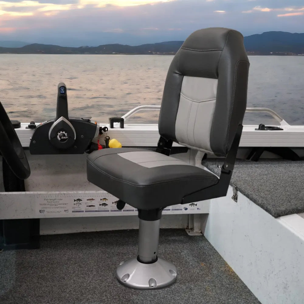 Oceansouth High Back Deluxe Folding Boat Seat