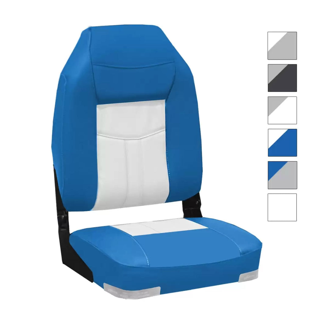 Oceansouth High Back Deluxe Folding Boat Seat