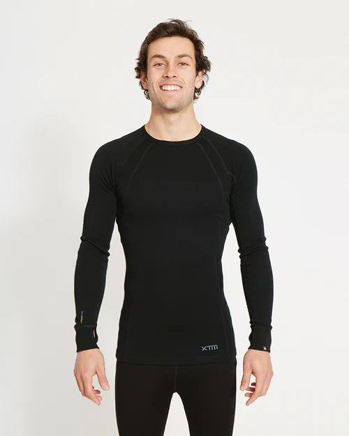 XTM Men's Merino 230 Wool Long Sleeve Thermal Top