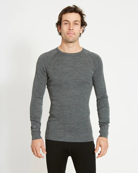 XTM Men's Merino 230 Wool Long Sleeve Thermal Top