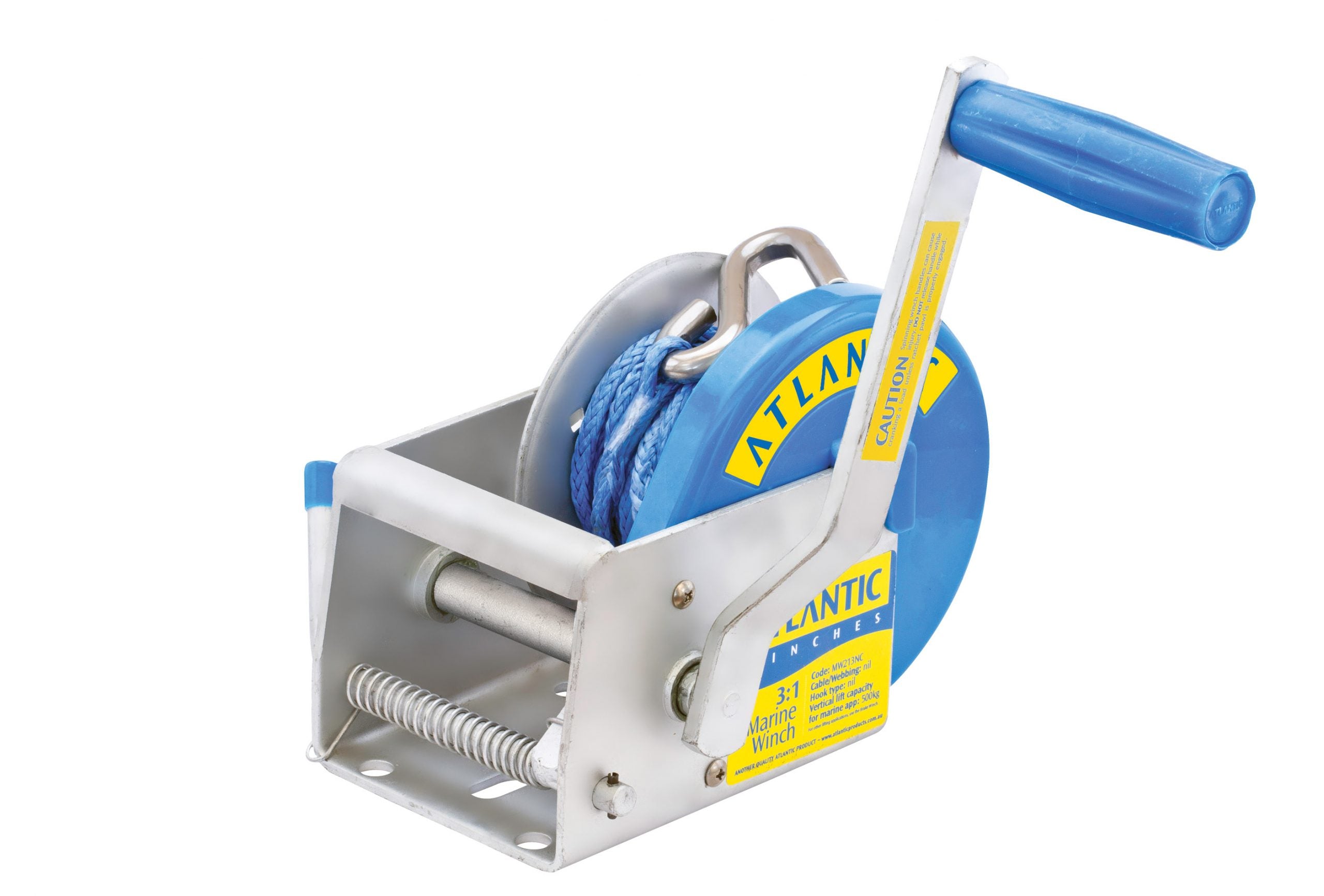 Atlantic Manual Trailer Winch - 5:1