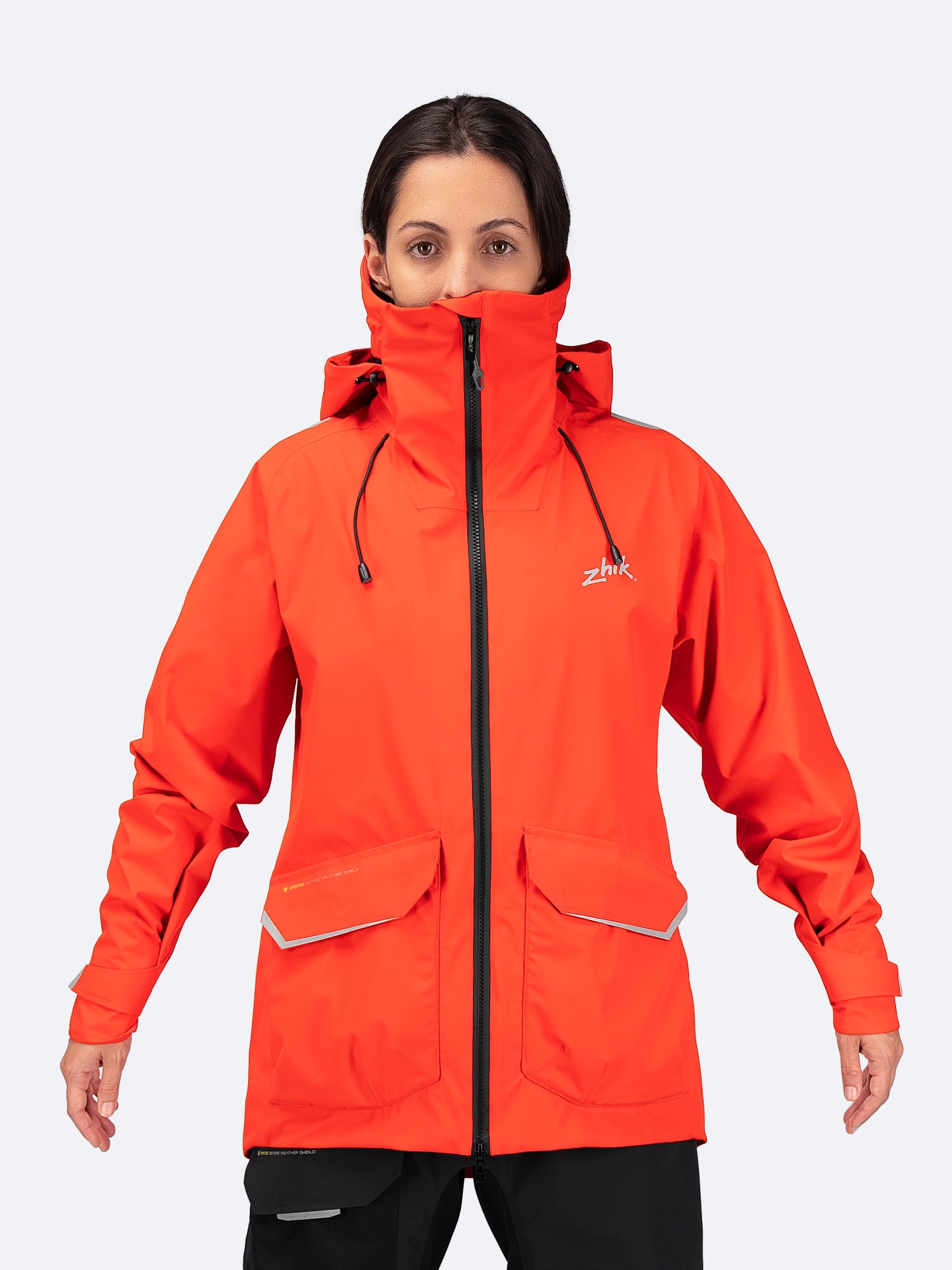 ZHIK OFS600 Offshore Cruising Jacket Flame Red Womens