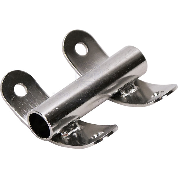 Gooseneck tube Riley SS boom mounted 3/8 ID