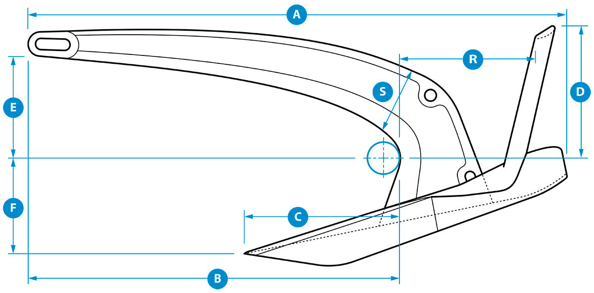 Rocna Mk II Anchor - Galvanised