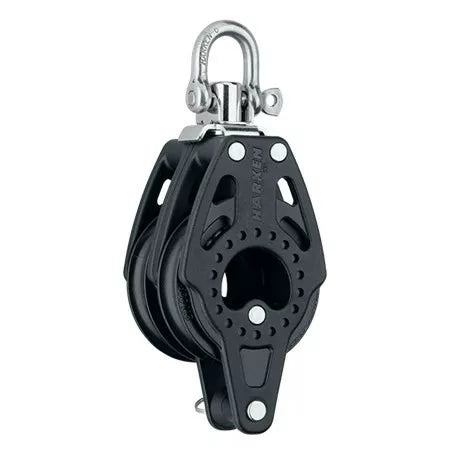 Harken 57mm  Double Block — Swivel Becket