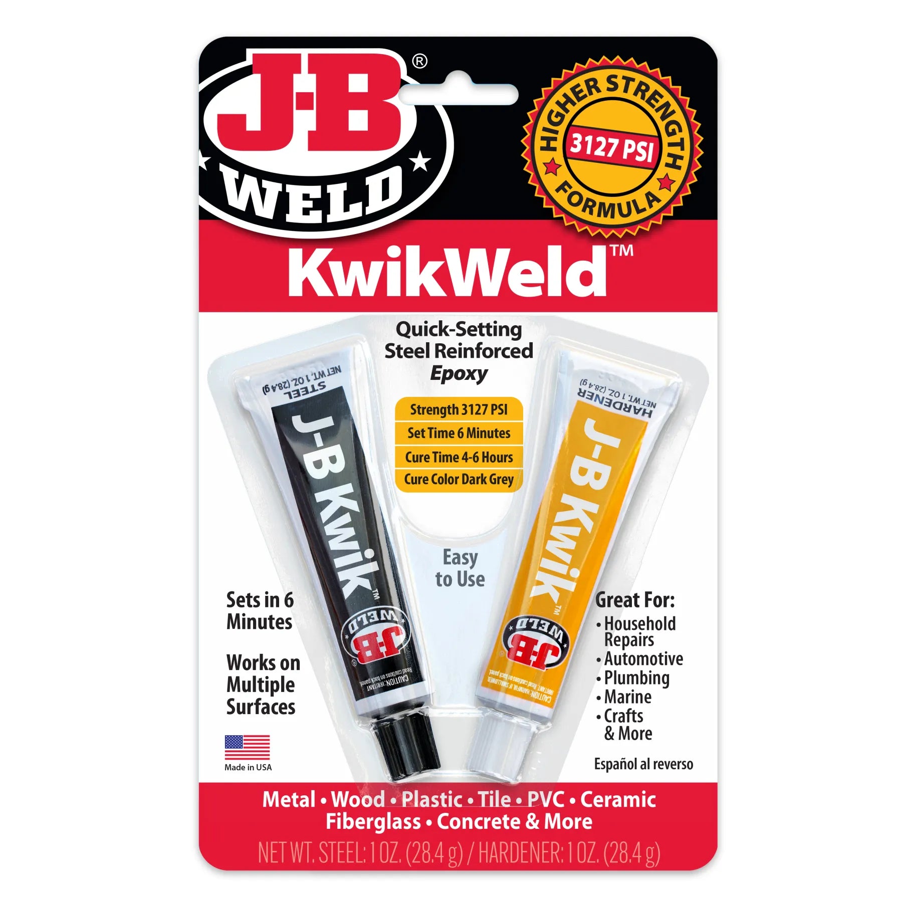 JB Weld -Kwik Weld
