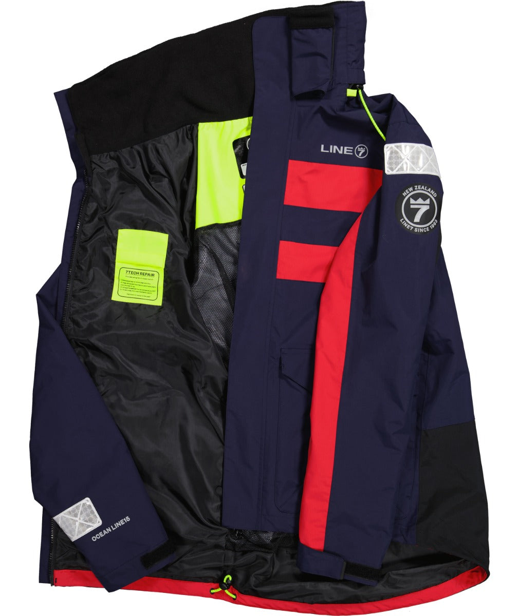 LINE 7 MEN'S OCEAN WAVE 15 WATERPROOF JACKET