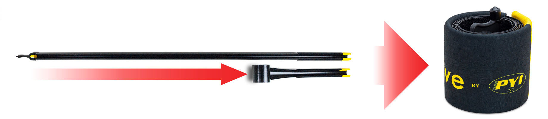 Revolve Rollable Boat Hook