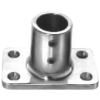 Base -S/S 90deg Rect 22mm