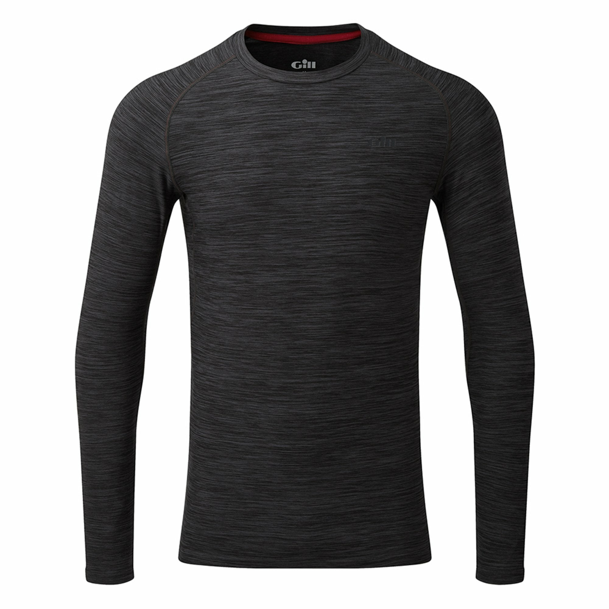 Men's Long Sleeve Crew Neck-Ash