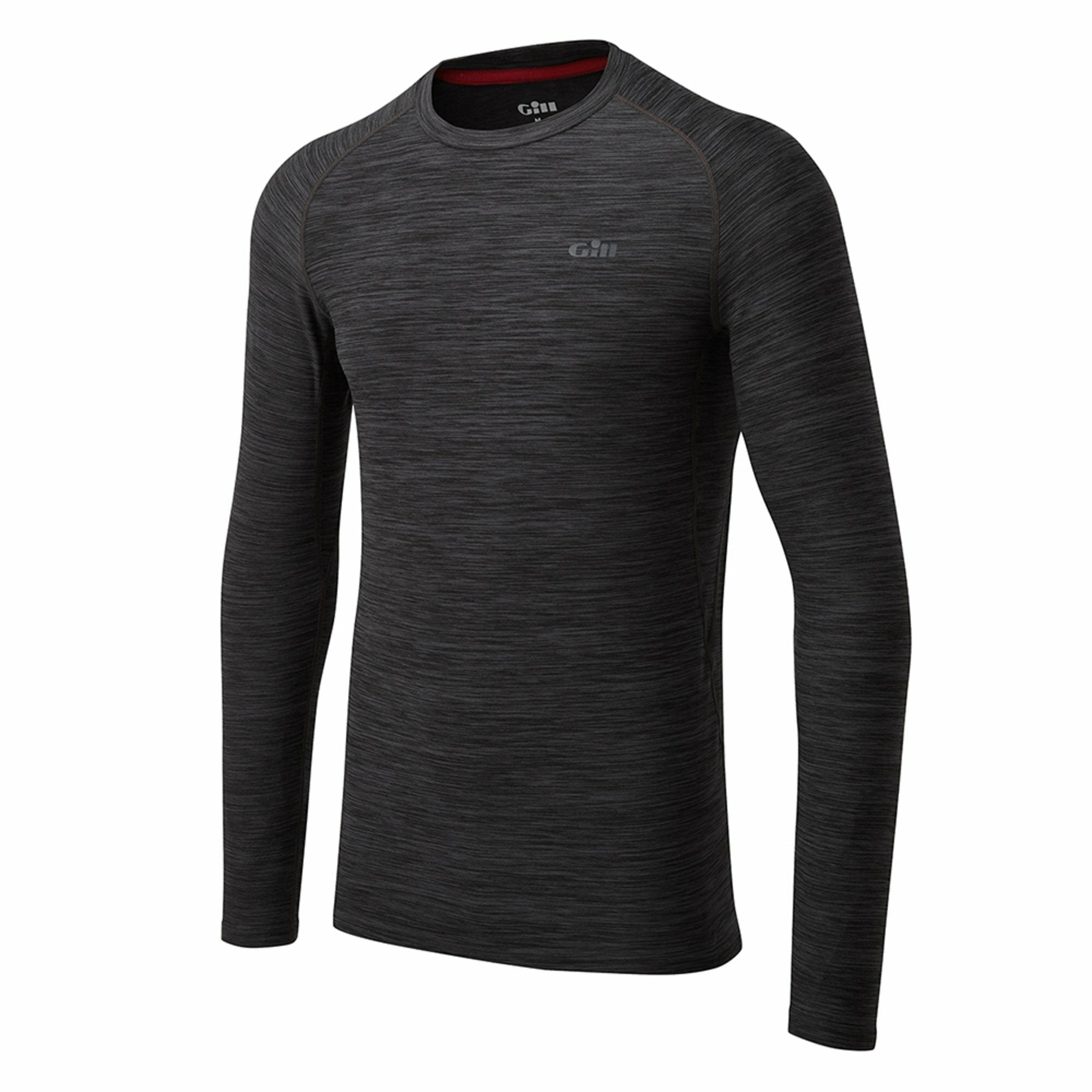 Men's Long Sleeve Crew Neck-Ash