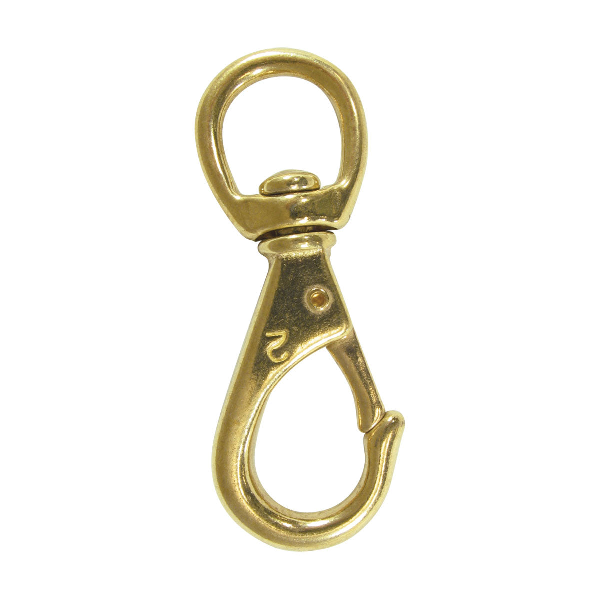 Swivel & Fixed Eye Snap Hooks - Brass