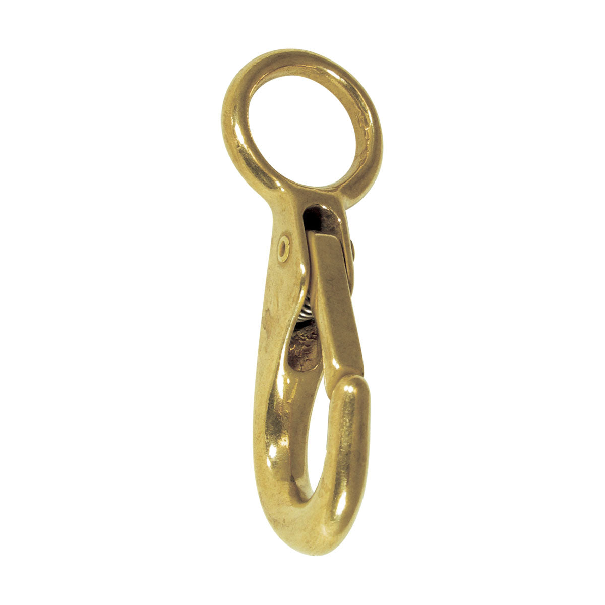 Swivel & Fixed Eye Snap Hooks - Brass