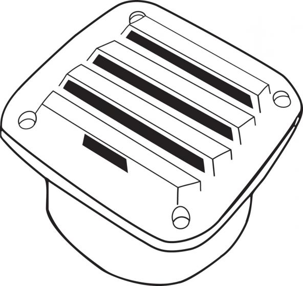 Nylon Blower Vents - 75mm 3"