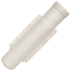 RWB1786 Rod Holder -Side Mnt Wht