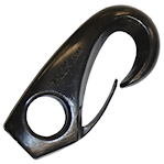 RWB1905 Nylon Hook - Black 8mm