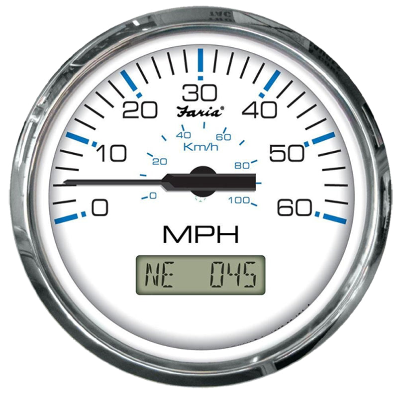 Faria Gauges - Chesapeake White With S/S Trim