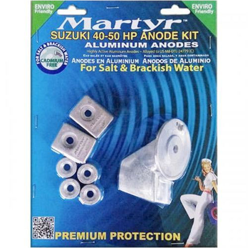 ANODE KITS - MARTYR ALUMINIUM SUZUKI- 40-50 HP