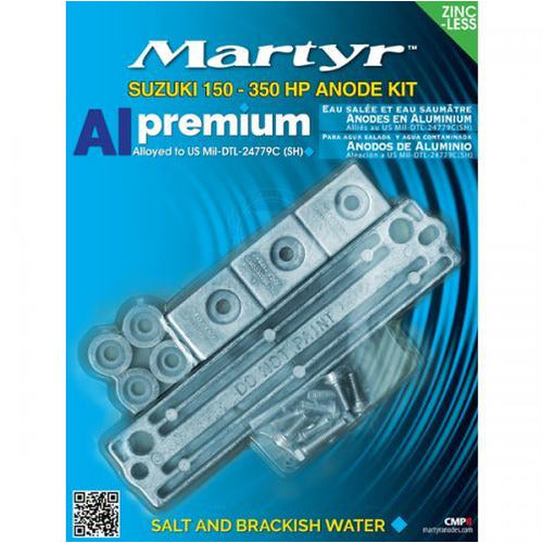 ANODE KITS - MARTYR ALUMINIUM SUZUKI- 150-350 HP