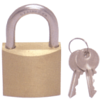RWB2661 Padlock -SS/Brass 45mm Ea