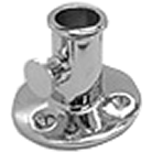 Flag Pole Socket 25mm S/S