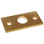 RWB373A R/Lock Plate Flat Brs 3/8