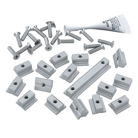 3806-22mm Track Mounting Kit - Wide Flat Mast Groove