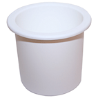 RWB466 Can Holder -Recess White