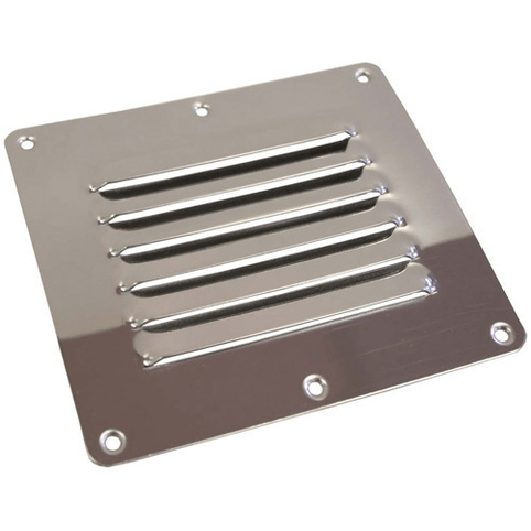 Louvre Vent - 304 Stainless Steel - Six Louvre - 127mm