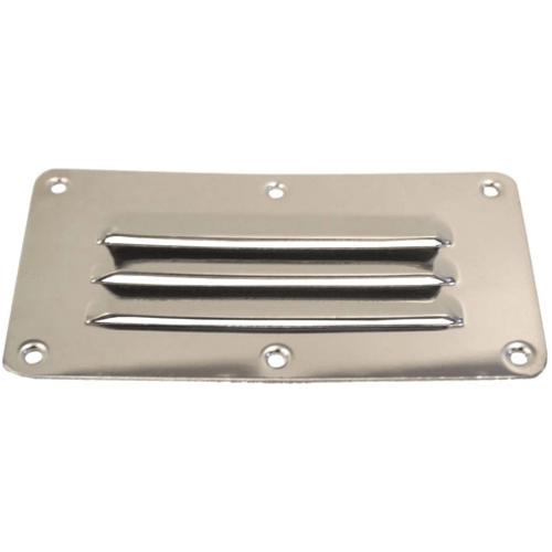 Louvre Vent 304 Stainless Steel - Three Louvre - 127mm