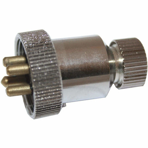 Power Plugs - Chrome Brass