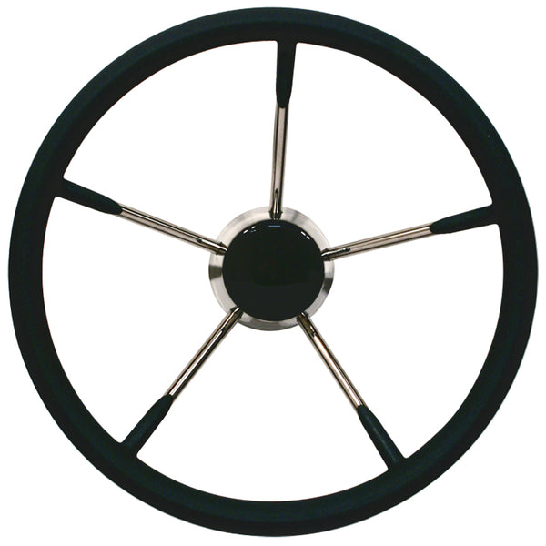 13.8” Stainless Steel Steering Wheel